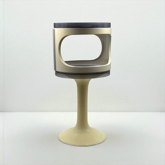 Modular ABS Table with Smoked Trays from Tatay, 1970s For Sale - Image 9 of 18