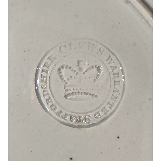 Staffordshire Staffordshire Soup Plate For Sale - Image 4 of 4