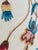 1920s Pair of Large Crewel Work Wall Hangings For Sale - Image 5 of 8