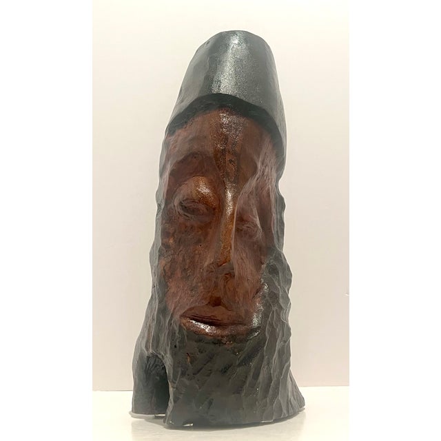 Signed Uri Roth 20th Century Hand Carved Wood Sculpture For Sale - Image 12 of 12