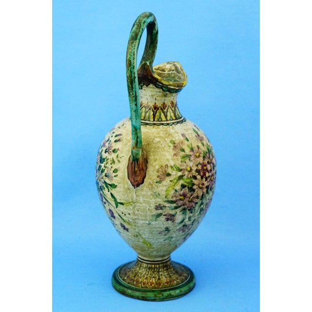 1920s Vintage Ceramic Jug by Giotto Giannoni, 1920s For Sale - Image 5 of 18
