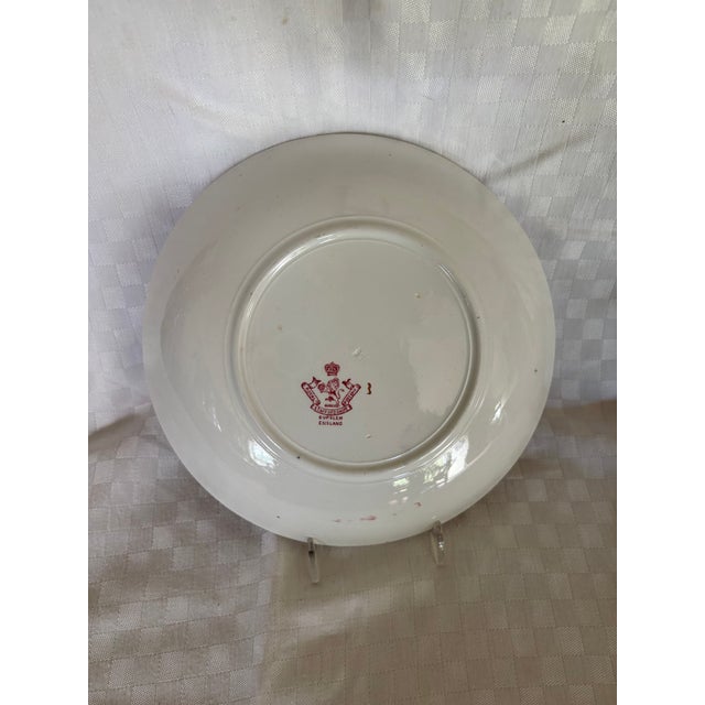 Ceramic Mid 19th Century Hand Painted Staffordshire Oversized Cup and Saucer For Sale - Image 7 of 17