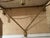 Metal 1950s Italian Gilt Rope/Tassle Marble Top Wall Console For Sale - Image 7 of 12