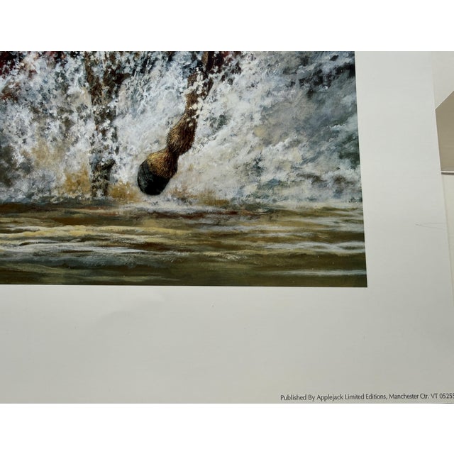 1990s "Spirit of Grizzley Creek" by Judy Larson 1994 Signed/Numbered Edition 430/2500 For Sale - Image 5 of 10