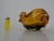 Amber and Green Murano Glass Ashtray, Italy, 1960s For Sale - Image 9 of 15