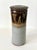 Tall Lidded Stoneware Studio Pottery Jar by Bob Hasselle for Clifton Earthworks Pottery For Sale - Image 4 of 15