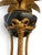 1980s Hollywood Regency Frederick Cooper Faux Portoro Marble & Brass Palm Buffet Lamps - a Pair For Sale - Image 10 of 13