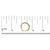 10K Yellow Gold Plated .925 Sterling Silver 3/8 Cttw Champagne Diamond Geometric Style Band Ring - Size 7 For Sale In New York - Image 6 of 6