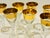 Vintage Avitra Gold Golden Cordial Glasses - Set of 7 For Sale - Image 4 of 4
