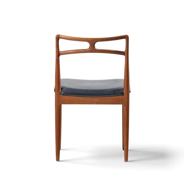 Brown Johannes Andersen for Christian Linneberg Model 94 Mid Century Danish Teak Dining Chairs - Set of 4 For Sale - Image 8 of 17