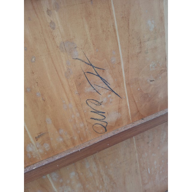 Vintage Plate Rack in Sinuous Light Wood by Mario Cereghini, 1940s For Sale - Image 11 of 18