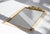 Antique French Rectangular Gilded Beige Wood Wall Mirror, 1920s For Sale - Image 3 of 11