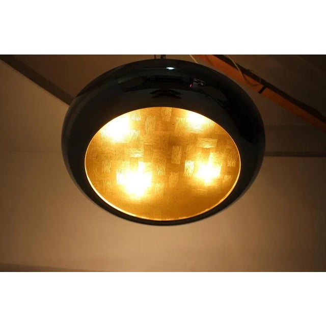 Bauhaus UFO Pendant by Josef Hurka for Napako, 1940s For Sale - Image 10 of 15