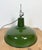 French Industrial Green Enamel Factory Pendant Lamp, 1960s For Sale - Image 13 of 16