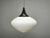 Space Age Opaline Glass Pendant Lights, Former Czechoslovakia, 1970s, Set of 2 For Sale - Image 11 of 15