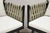Modern Rove Concepts Pierre Outdoor Dining Chair Aluminum Frame Woven Design - A Pair For Sale - Image 3 of 12