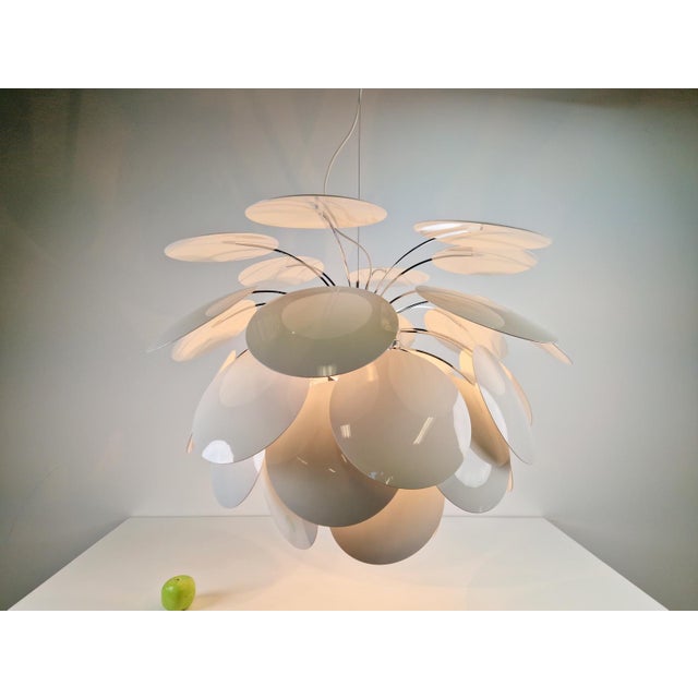 White Discocó Pendant Lamp by Christophe Mathieu for Marset, 2000s For Sale - Image 18 of 18
