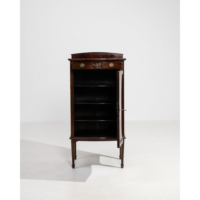 19th Century 19th Century France Georgian Brown Wood Storage Cabinets & Cupboards For Sale - Image 5 of 11