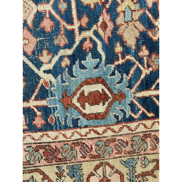 Antique Heriz Rug, 19th Century For Sale - Image 12 of 18