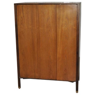 Harvey Probber Gentleman's Walnut Chest C.1950's For Sale