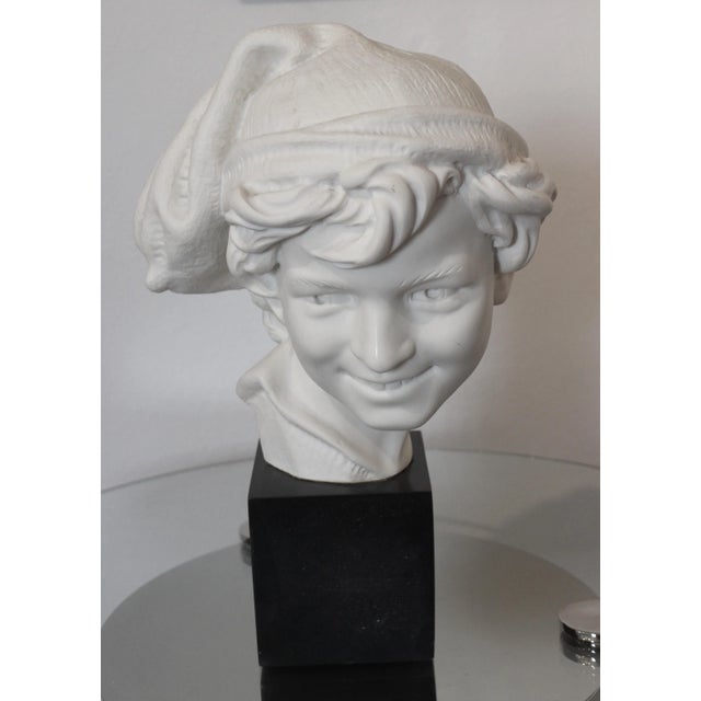 Figurative Fisherboy Sculpture Affter 1857 Carpeaux "The Laughing Neopolitan" For Sale - Image 3 of 11
