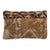 Pillow Made from Vintage Oushak Rug Fragment For Sale