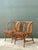 Vintage 1940s Danish Tove Kindt Larsen for Robert Wengler Stick Rattan Lounge Chairs - A Pair For Sale - Image 9 of 12