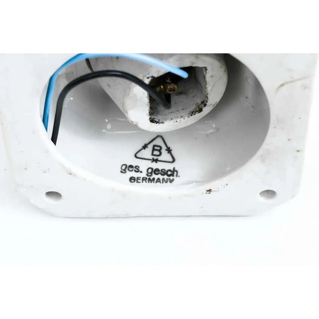 Bauhaus porcelain wall lamp Germany circa 1920s (Marked) Original condition. European Plug (up to 250V).The wiring of this...