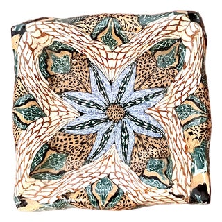 Square Ashtray by Jean Gerbino, Vallauris, France, 1930s For Sale