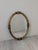 Vintage Oval Mirror in Gilded Frame, 1965 For Sale - Image 12 of 12