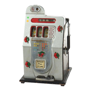 Mills Novelty Co. Cherry Blossom Nickel Slot Casino Gaming Machine C1930