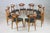 Ten Dining Room Chairs by Roger Landault for Maison Sentou, 1950, Set of 10 For Sale - Image 6 of 16