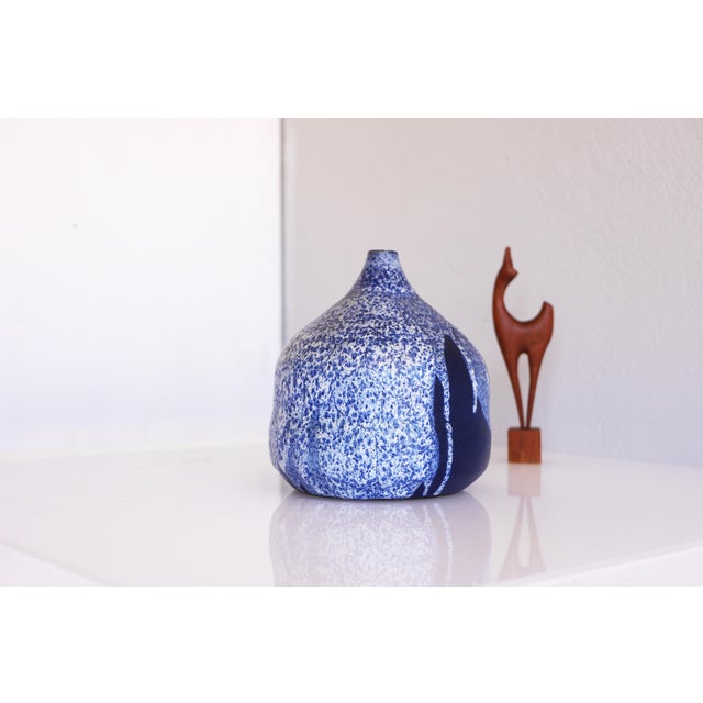 Modern Pottery Vase by Karl Jüttner, Germany, 1960s For Sale - Image 11 of 13