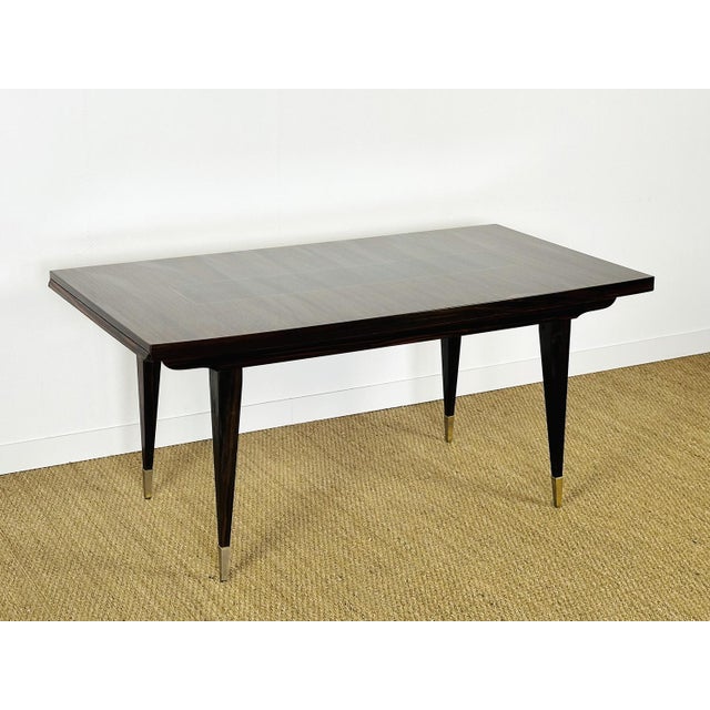 French Art Deco Dining Table in Macassar, 1940s For Sale - Image 15 of 15