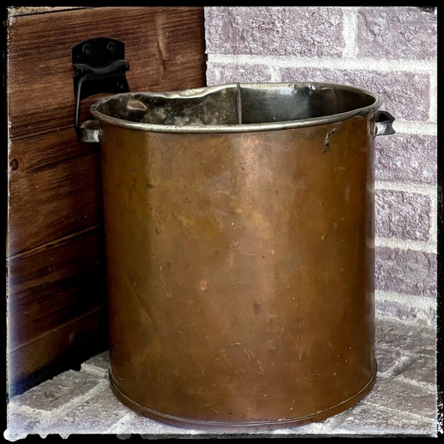 Copper Bucket Antique European For Sale In Columbus - Image 6 of 12
