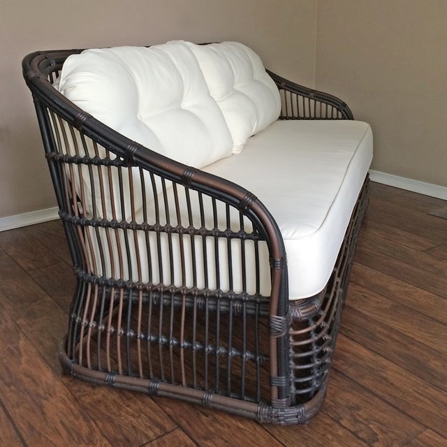 Drexel Heritage Outdoor Sofa Chairs Patio Set Chairish