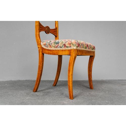 Biedermeier Chairs, Set of 5 For Sale - Image 11 of 17