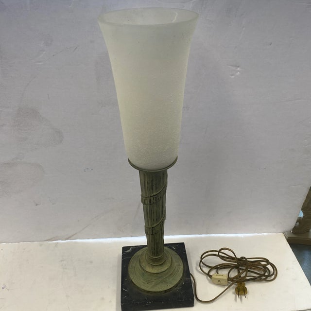 1980s 1980s Serge Roche Style Table Lamp by Sarreid Ltd. For Sale - Image 5 of 12