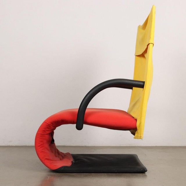 Zen Armchair attributed to Claude Brisson for Ligne Roset, 1980s For Sale - Image 3 of 13
