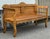 Art Nouveau Pine Bench or Settle For Sale - Image 3 of 14