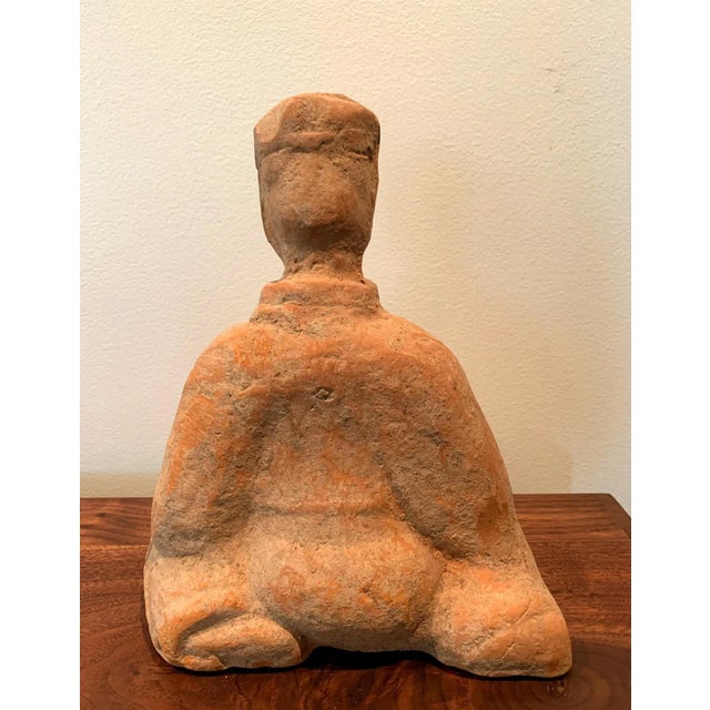 Chinese Terracotta Tomb Figure East Han Dynasty For Sale - Image 10 of 13