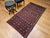 Vintage Moroccan Kilim Rug, Handwoven Wool & Cotton, Stripe Pattern, Red & Brown, 4x7 For Sale In Chicago - Image 6 of 10