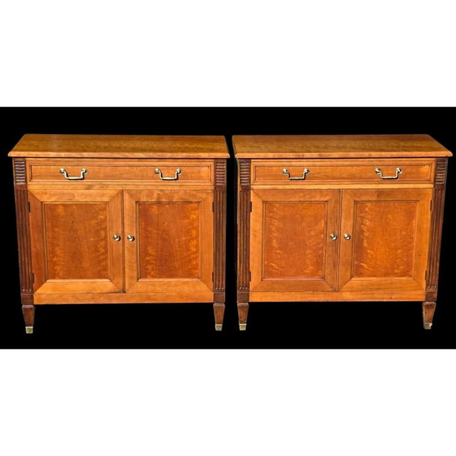 Pair of Vintage Kindel Furniture French Regency Style Servers For Sale - Image 18 of 18