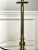 Vintage 1970s Stiffel Brass Floor Lamp With Glass Table For Sale In Philadelphia - Image 6 of 12