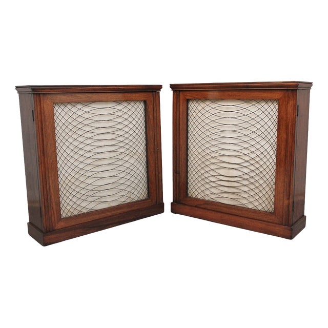 Early 19th Century Rosewood Cabinets, 1830, Set of 2 For Sale