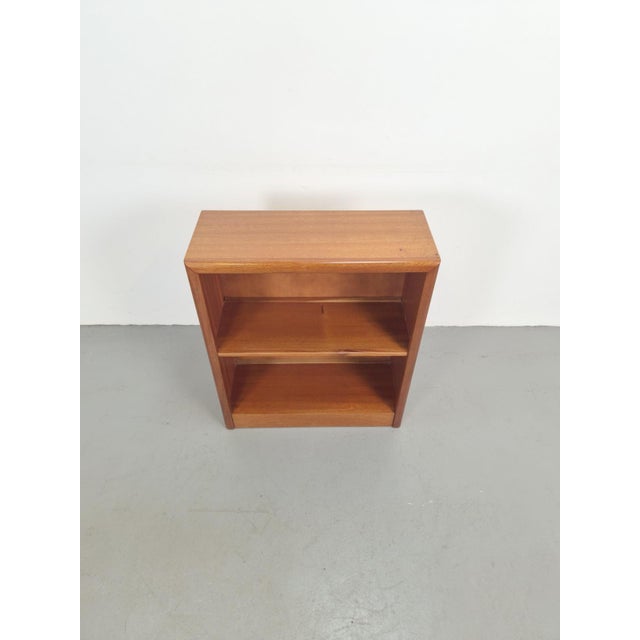 Wood Mid-Century Danish Teak Bookcase Cabinet, 1960 For Sale - Image 7 of 8