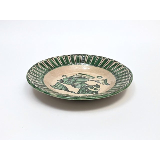 Vietri Plates from Fabbrica Ceramica Avallone, 1930s, Set of 4 For Sale - Image 9 of 15