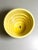 McCoy Pottery Small "Yellow" Mid-Century Flowerpot and Saucer For Sale - Image 4 of 6