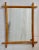 1960's Mid-Century Modern Bamboo And Rattan Large Wall Mirror For Sale - Image 10 of 10