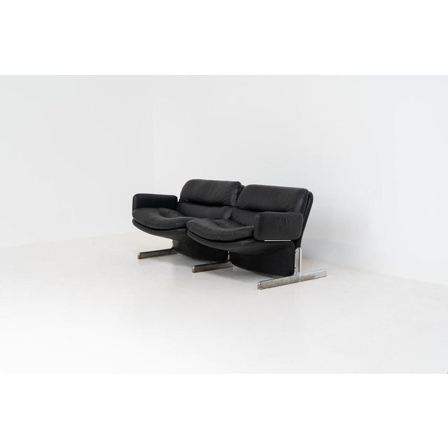 Exceptional “Doppiosandwich” sofa by Ammanati & Vitelli for Brunati (Italy, 1970s). Striking Italian design from the...